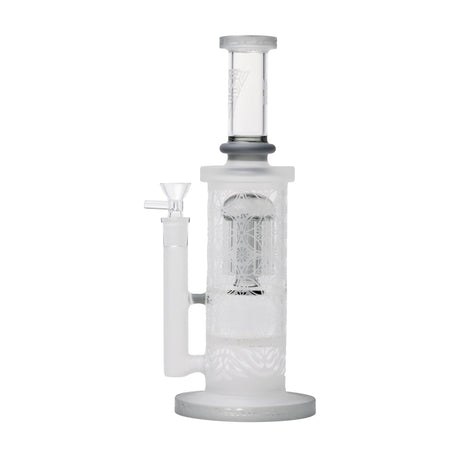Human Grade Sacred Straight Sandblasted Glass Dab Rig
