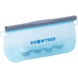 Snowtree Silicone Soak & Seal Bag for Cleaning Supplies - Front View