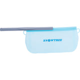 Snowtree Silicone Soak & Seal Bag for Cleaning Supplies, Front View on White Background