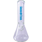 SnowTree 9MM Thick Beaker Bong - Front View with 14mm Bowl