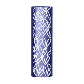 PAX Plus 2-in-1 Vaporizer in James Goldcrown - Periwinkle design, front view on white background