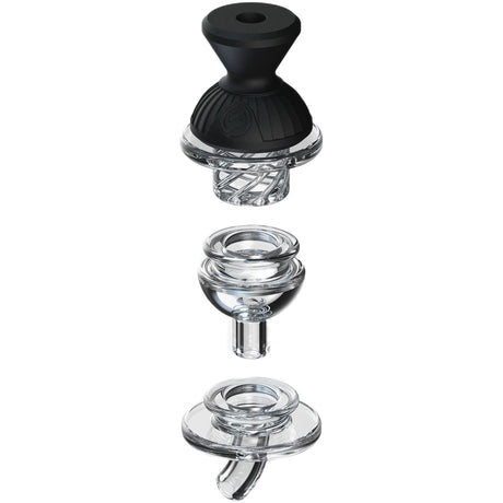 SoftGlass 3-in-1 Convertible Dab Cap Set for Tandem Rig - Durable & Stylish