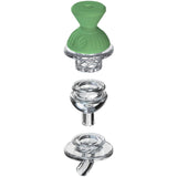 SoftGlass 3-in-1 Convertible Dab Cap Set for Tandem Rig - Durable & Stylish