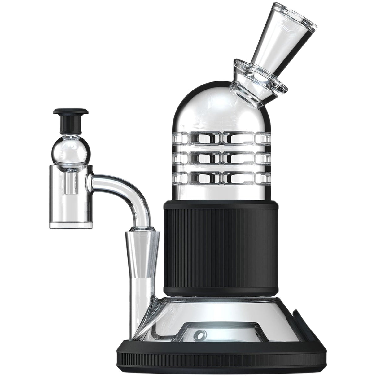 SoftGlass Borosilicate Mason Showerhead Perc Top for Tandem Rig