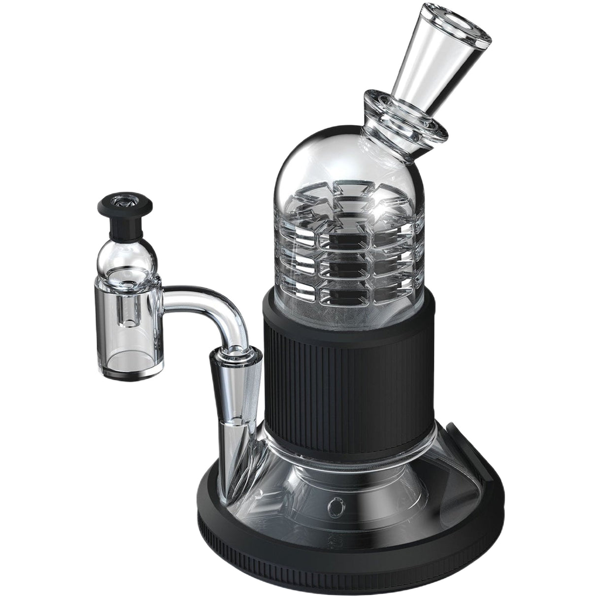 SoftGlass Borosilicate Mason Showerhead Perc Top for Tandem Rig