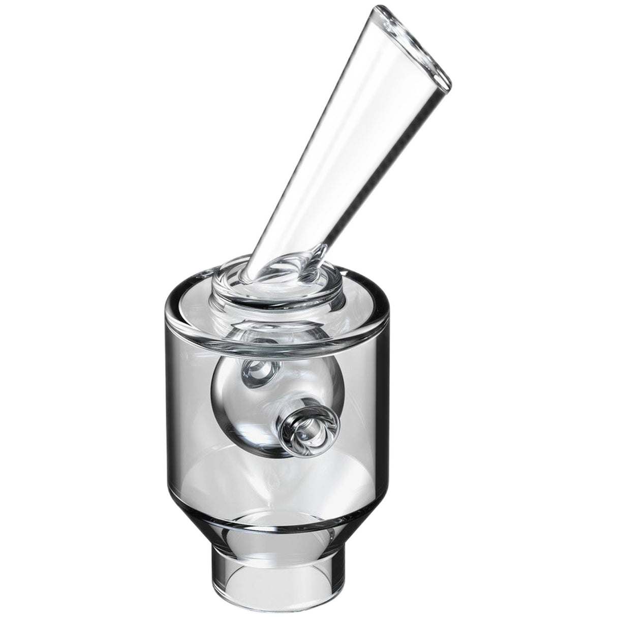 SoftGlass Handcrafted Borosilicate Ball Perc Top - Smooth Smoke Diffuser