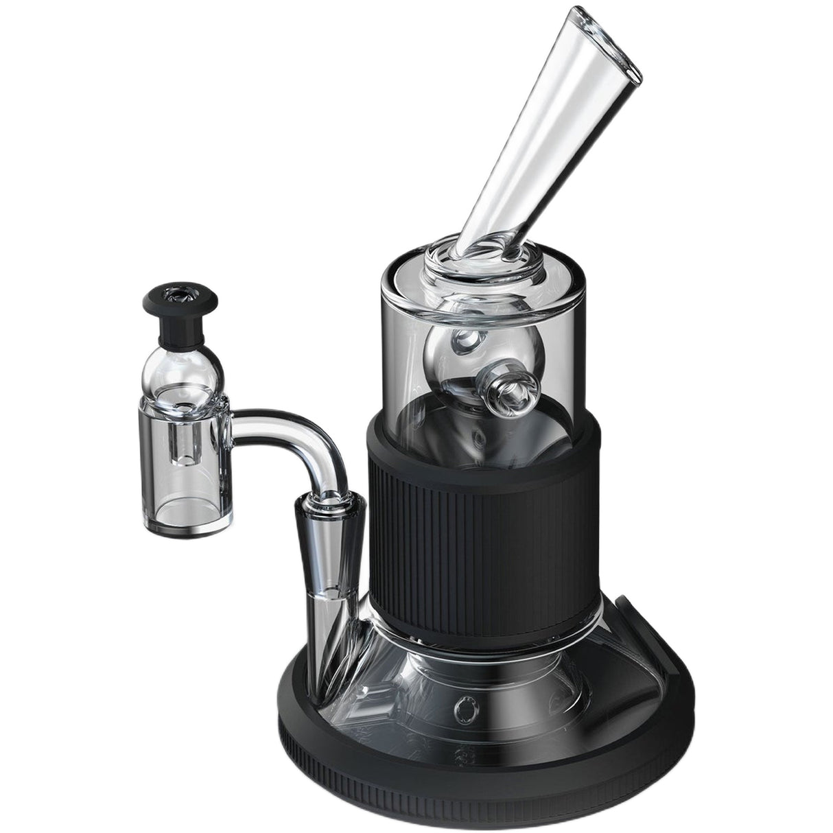 SoftGlass Handcrafted Borosilicate Ball Perc Top - Smooth Smoke Diffuser