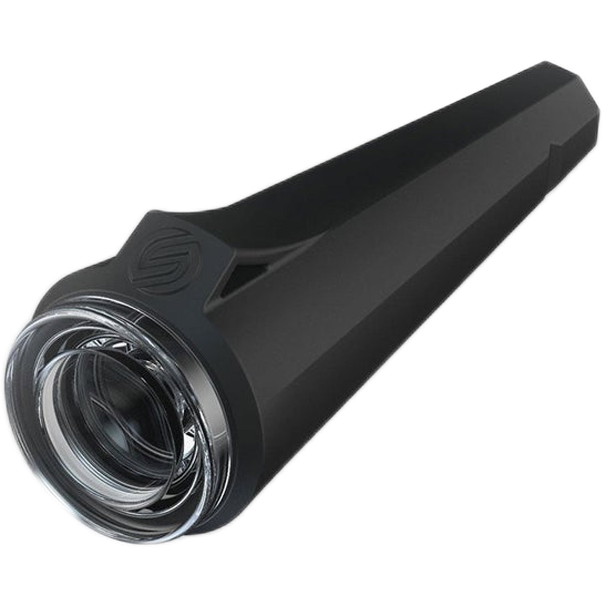 Softglass Portable One Hitter with Silicone Cover & Replaceable Glass Bowl