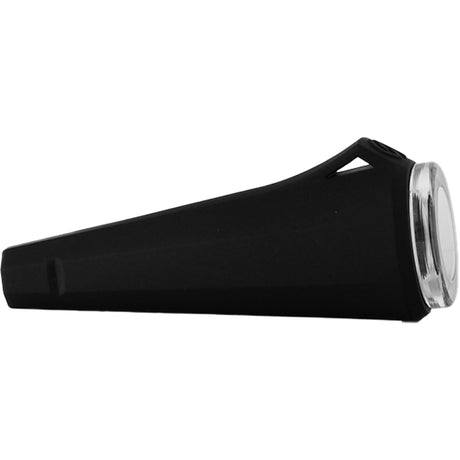 Softglass Portable One Hitter with Silicone Cover & Replaceable Glass Bowl