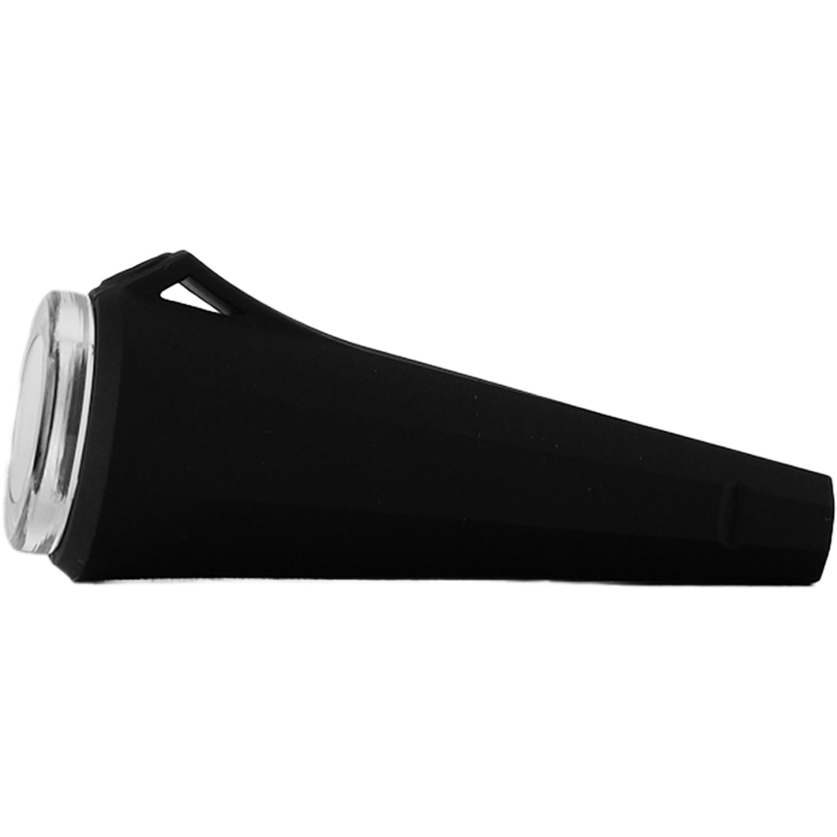 Softglass Portable One Hitter with Silicone Cover & Replaceable Glass Bowl