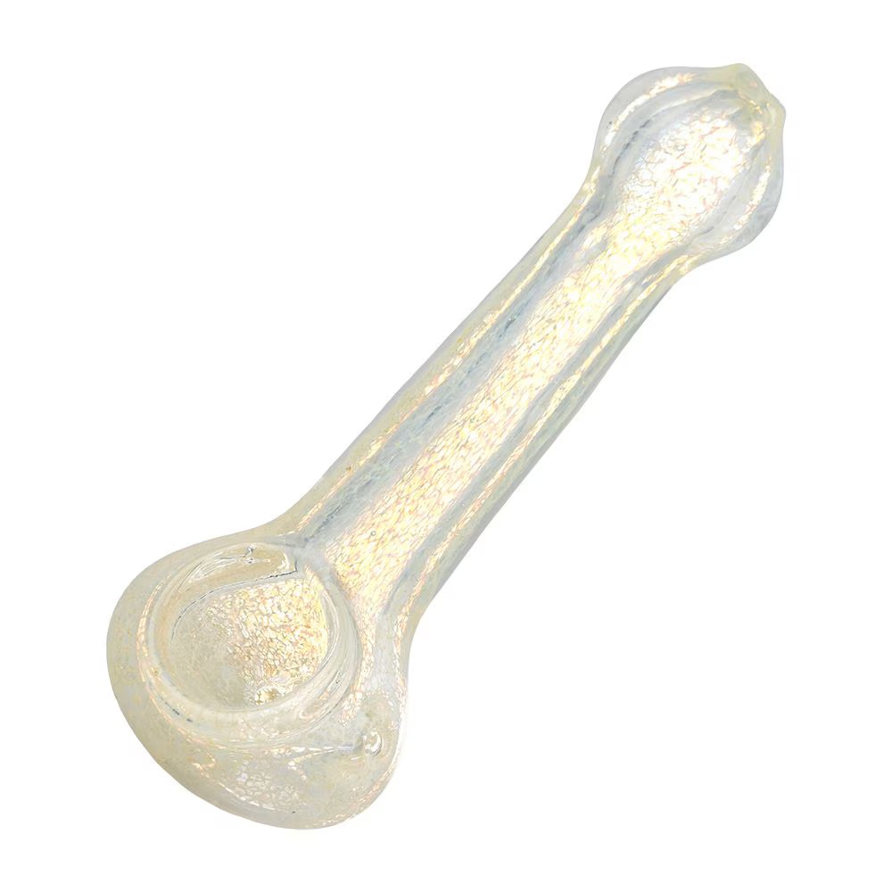 Sparkling Lemonade Crackle Glass Spoon Pipe | 4.75"