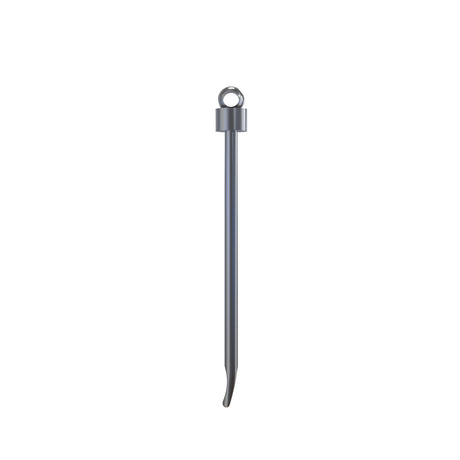 Dr. Dabber Portable Keychain Dab Tool, Front View on Seamless White Background