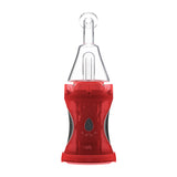 Dr Dabber Boost Evo Vaporizer in Red, Front View on Seamless White Background