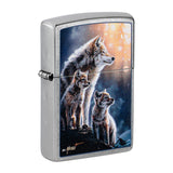 Zippo Chrome lighter pocket-sized design