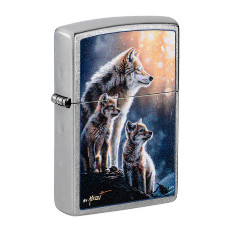 Zippo Chrome lighter pocket-sized design