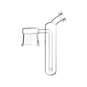 Dr. Dabber Switch Sidecar Percolator Attachment, Borosilicate Glass, Smooth Airflow, Side View