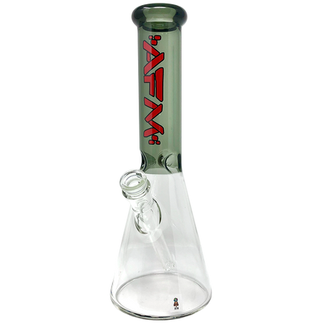 12" AFM Glass Beaker Bong with Extraterrestrial Colored Sleeve and 14mm Female Joint