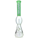 AFM 18" UFO Color Sleeve Glass Beaker Bong with Showerhead Perc Front View