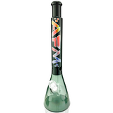 18" AFM Mind Expander Smokey Glass Beaker Bong with 14mm Female Joint