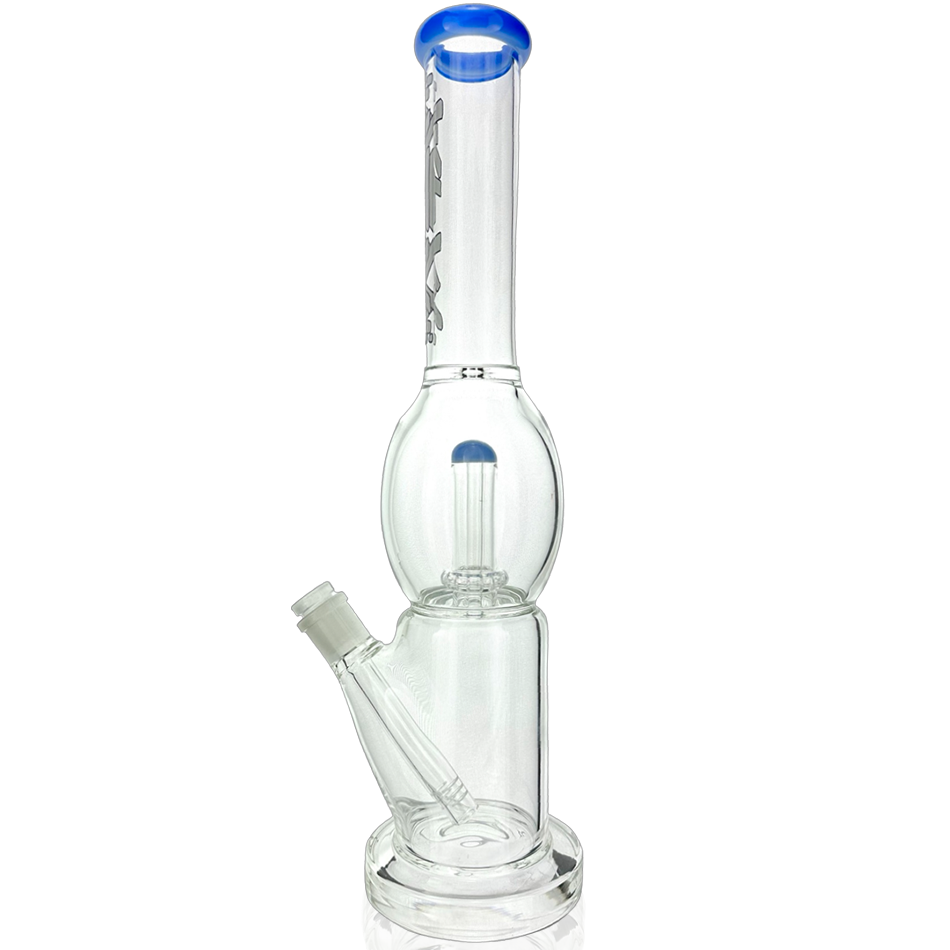 AFM Glass 16" UFO Takeover Bong with Showerhead Perc, Front View on White Background