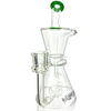 AFM 8.5″ Hour Glass Clear Recycler Dab Rig