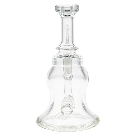 Thick Ass Glass 6.5" Bellow Bubble Dab Rig 50x7MM - Smooth In-Line Perc, 14MM Female