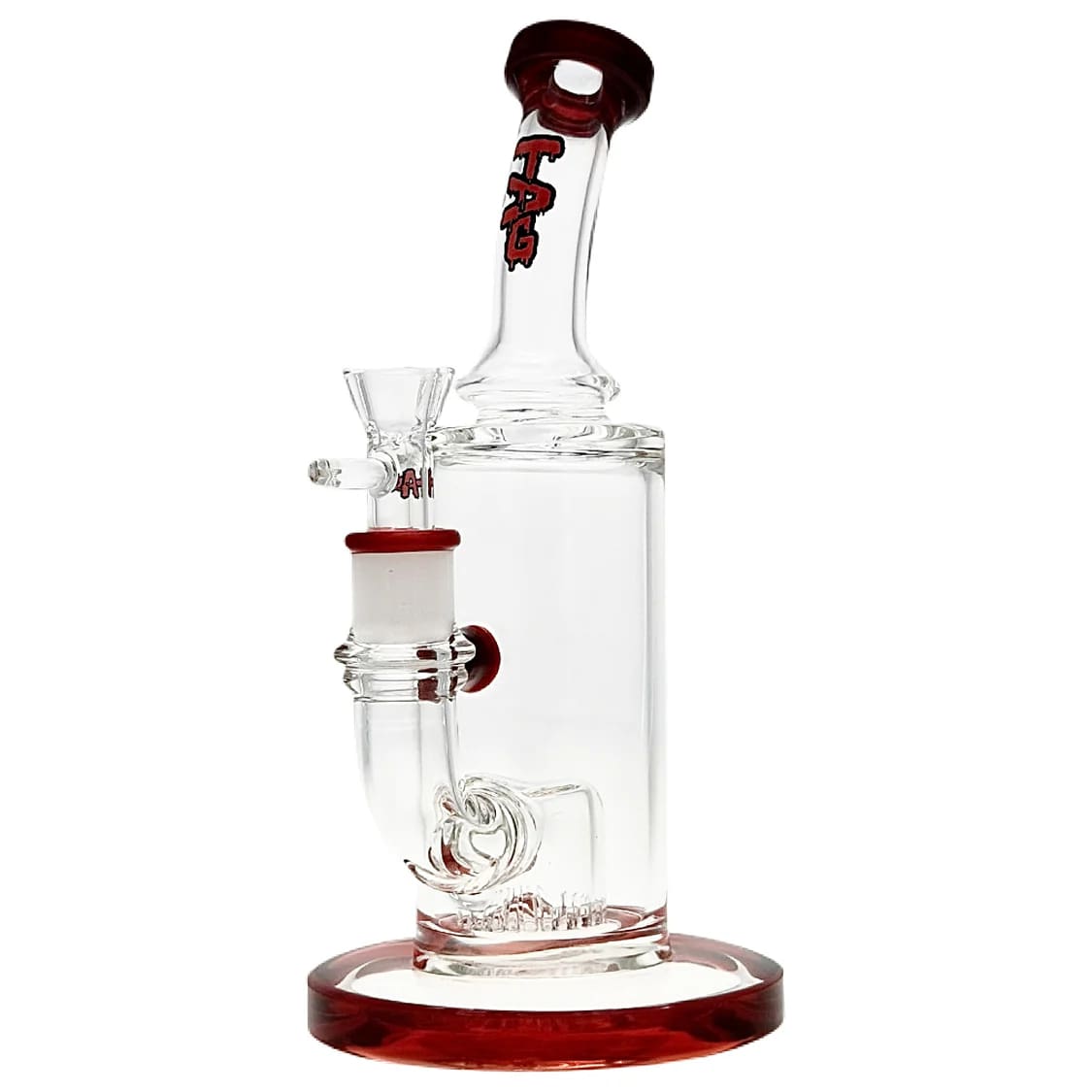 Thick Ass Glass 9.5" Showerhead Froth Diffuser Bong with Super Slit Percolator