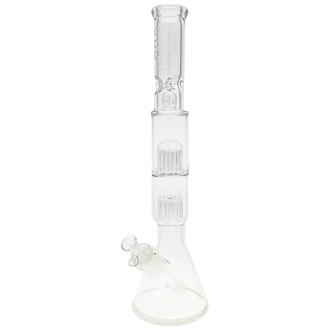 Thick Ass Glass 20" Beaker Bong w/ Double 16-Arm Tree Perc 7mm