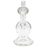 Thick Ass Glass 6" Globe Rig w/ Froth Showerhead Percolator 14MM Female