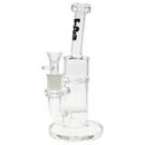 Thick Ass Glass 9.5" Honeycomb Percolator Bong w/ Spinning Splashguard, 18MM Female