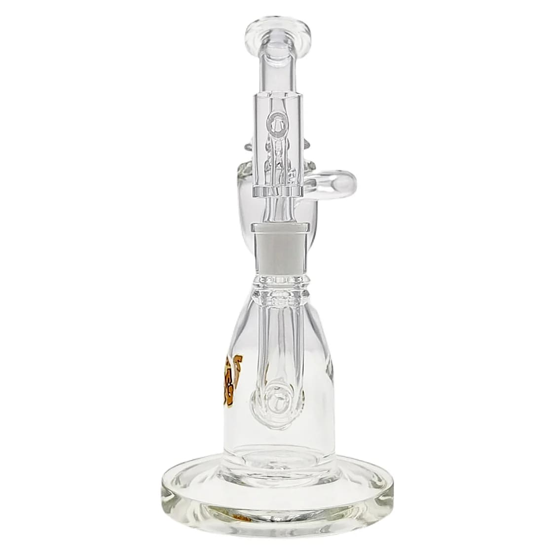 Thick Ass Glass 8" Recycler Dab Rig w/ Inline Diffuser - 50x5MM