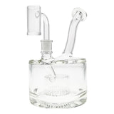 Thick Ass Glass 6.5" Super Slit Froth Puck Dab Rig w/ Showerhead Percolator