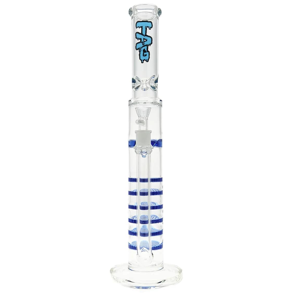Thick Ass Glass 20" Honeycomb Hexa-Percolator Water Pipe 50x7MM