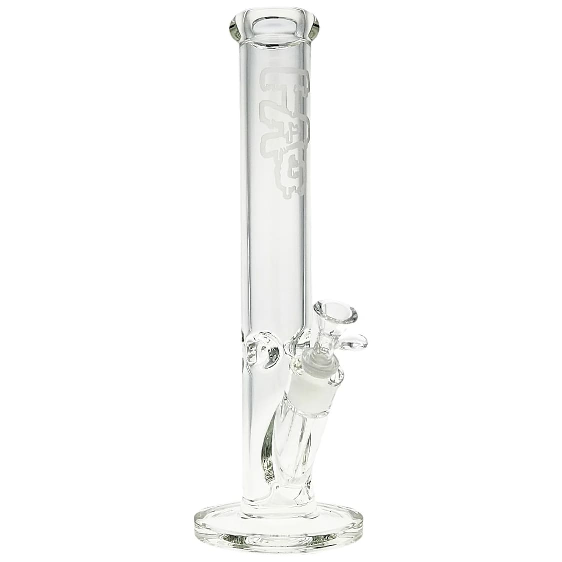 Thick Ass Glass 14" Durable Straight Tube Bong 50x9MM with 18/14MM Downstem