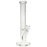 Thick Ass Glass 14" Durable Straight Tube Bong 50x9MM with 18/14MM Downstem