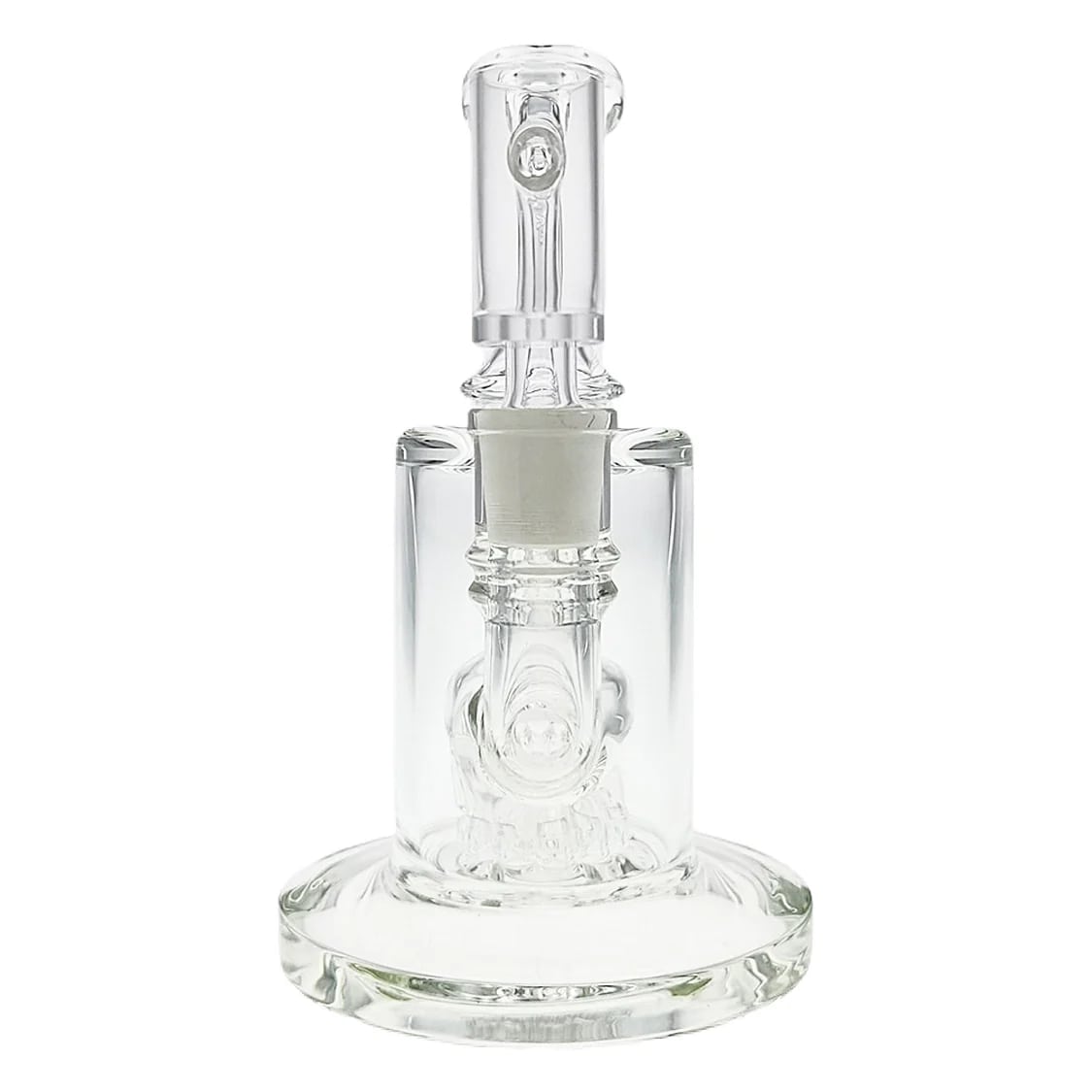 Thick Ass Glass 7.5" Bent Neck Bong with 12-Arm Tree Diffuser