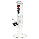 Thick Ass Glass 13" Straight Tube Bong with 8 Arm Tree Percolator - 50x5MM