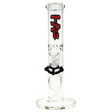 Thick Ass Glass 13" Straight Tube Bong with 8 Arm Tree Percolator - 50x5MM