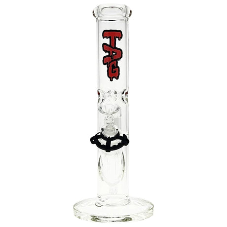 Thick Ass Glass 13" Straight Tube Bong with 8 Arm Tree Percolator - 50x5MM