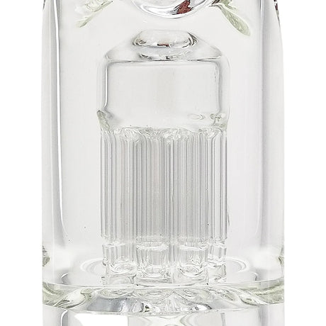 Thick Ass Glass 13" Straight Tube Bong with 8 Arm Tree Percolator - 50x5MM