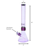 Tall Monochrome Beaker Single Stack