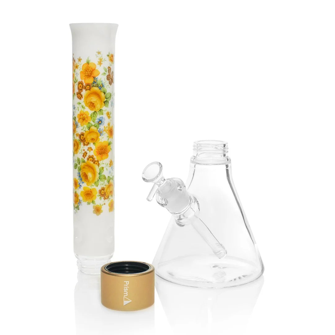 Vintage Floral Beaker Single Stack