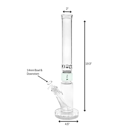 Tall Straight Tube Single Stack
