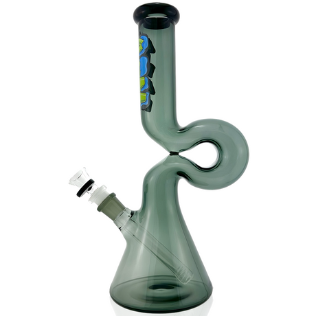 12" AFM Hunchback Full Color Beaker Bong