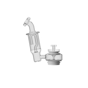 Dr Dabber Boost Evo TDE J-Perc Glass Attachment, Borosilicate, Isolated on White