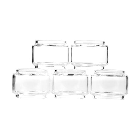 Medusa Customs Replacement Glass Tanks, Borosilicate, Front View on White
