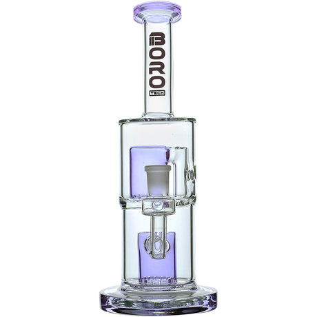 Borotech 9'' Clear Vision Dual Perc Water Pipe