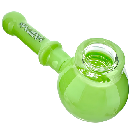 AFM 4.5" The Kenny Pipe in vibrant green, angled side view on white background