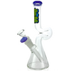 9" AFM Mini Hunchback Colored Lip Beaker Bong