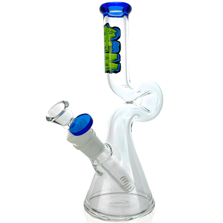 9" AFM Mini Hunchback Colored Lip Beaker Bong